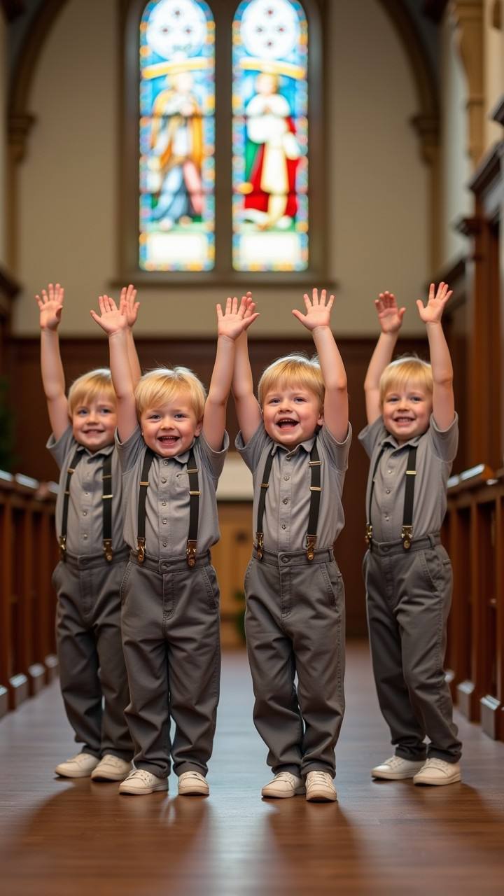 Young Boys’ Church Performance Takes Hilarious Turn, Delights Viewers Worldwide