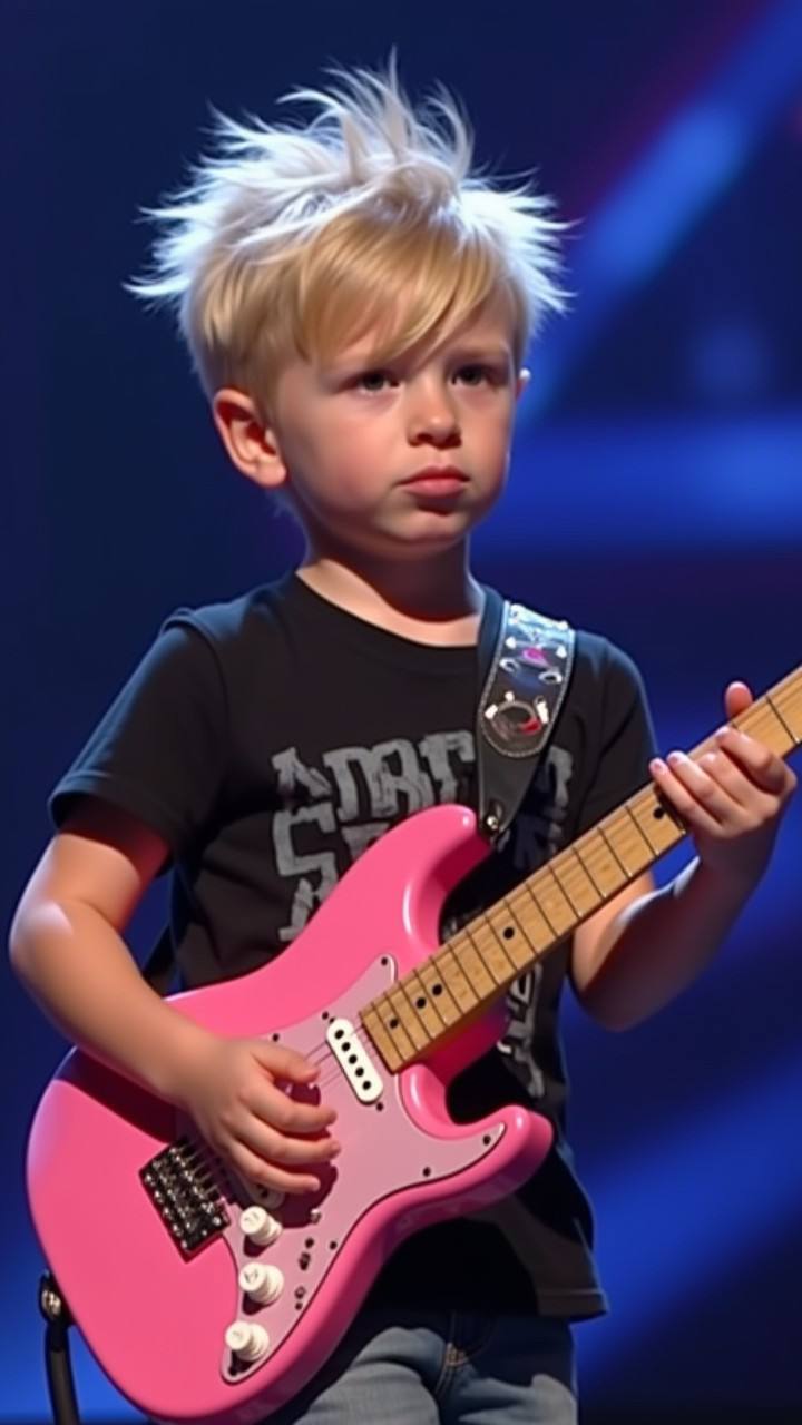Six year old Wows Judges With Michael Jackson Tribute