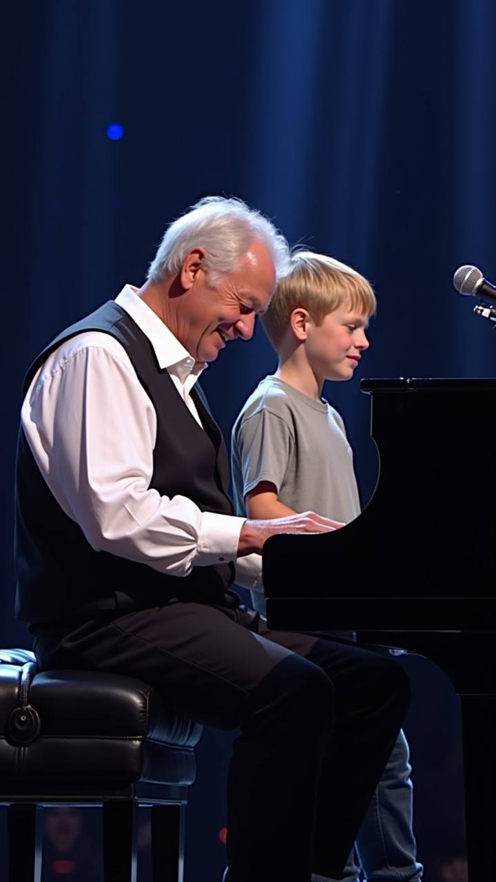 Grandfather and Grandson’s Heartwarming Duet Captivates the Internet