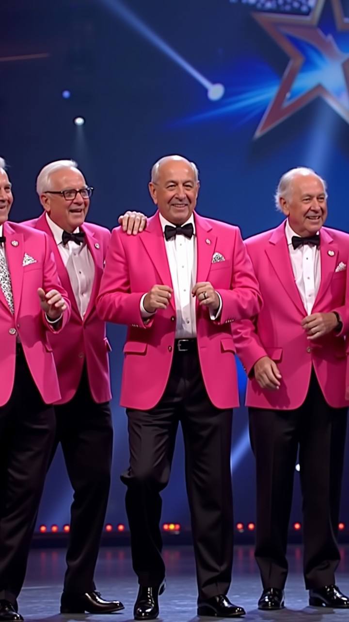 Five Men Take the Stage—What Happens Next Leaves the Judges in Total Shock