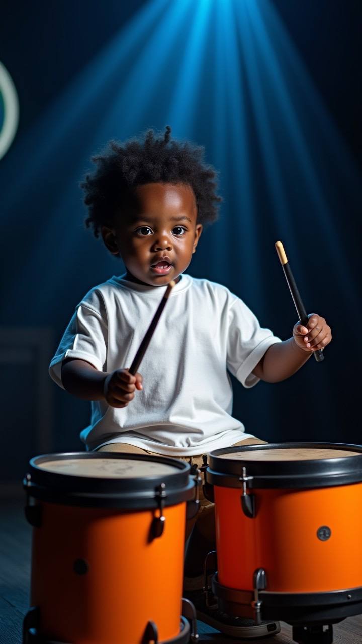 2-Year-Old Drummer Stuns Judges with Incredible Talent on Talent Show