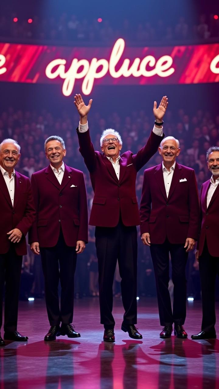 Old Men Grooving Stun Judges with Energetic Dance Routine