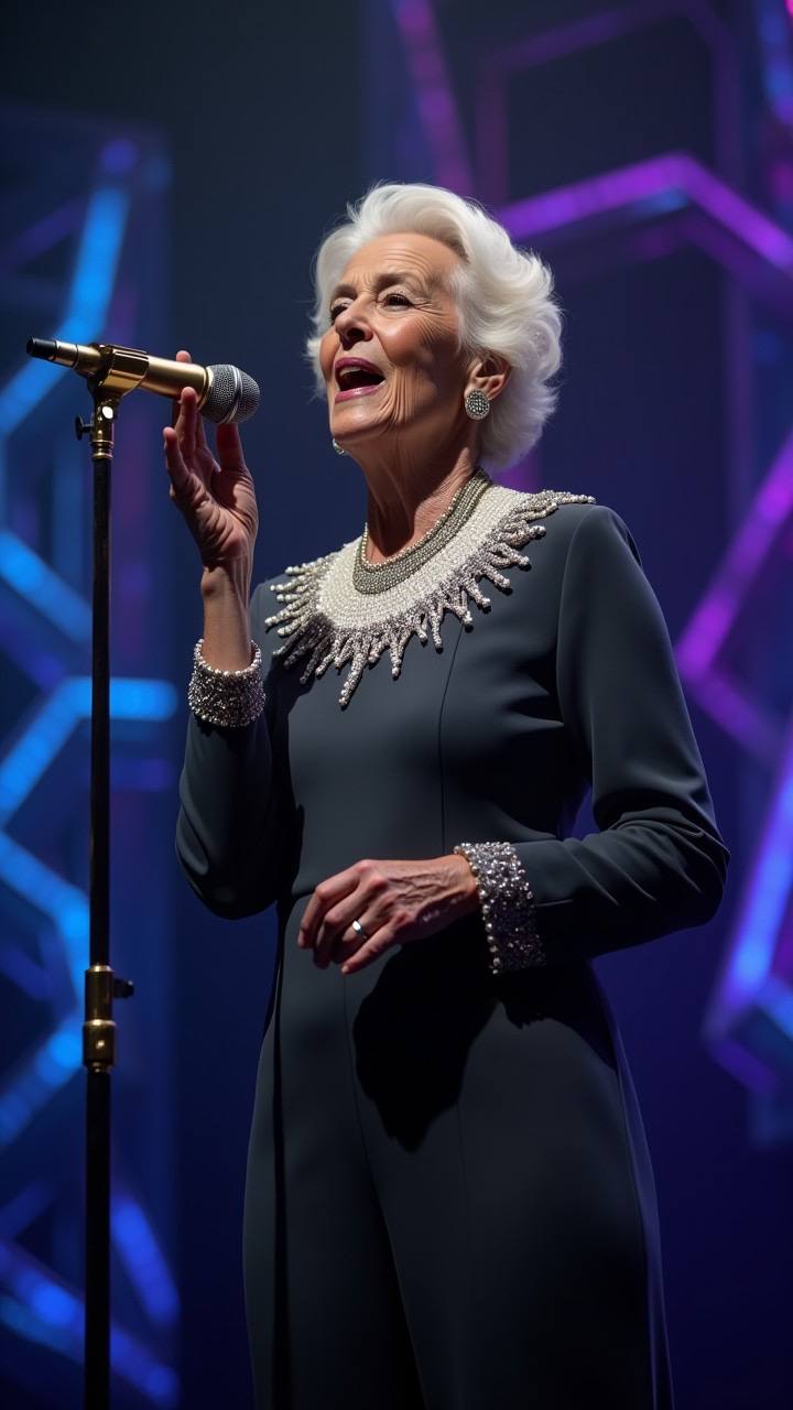 87-Year-Old  Charms with Joyful and Unexpected Performance