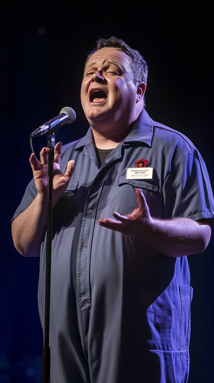 School Janitor Leaves Students and Teachers in Tears After Unexpected Talent Show Performance