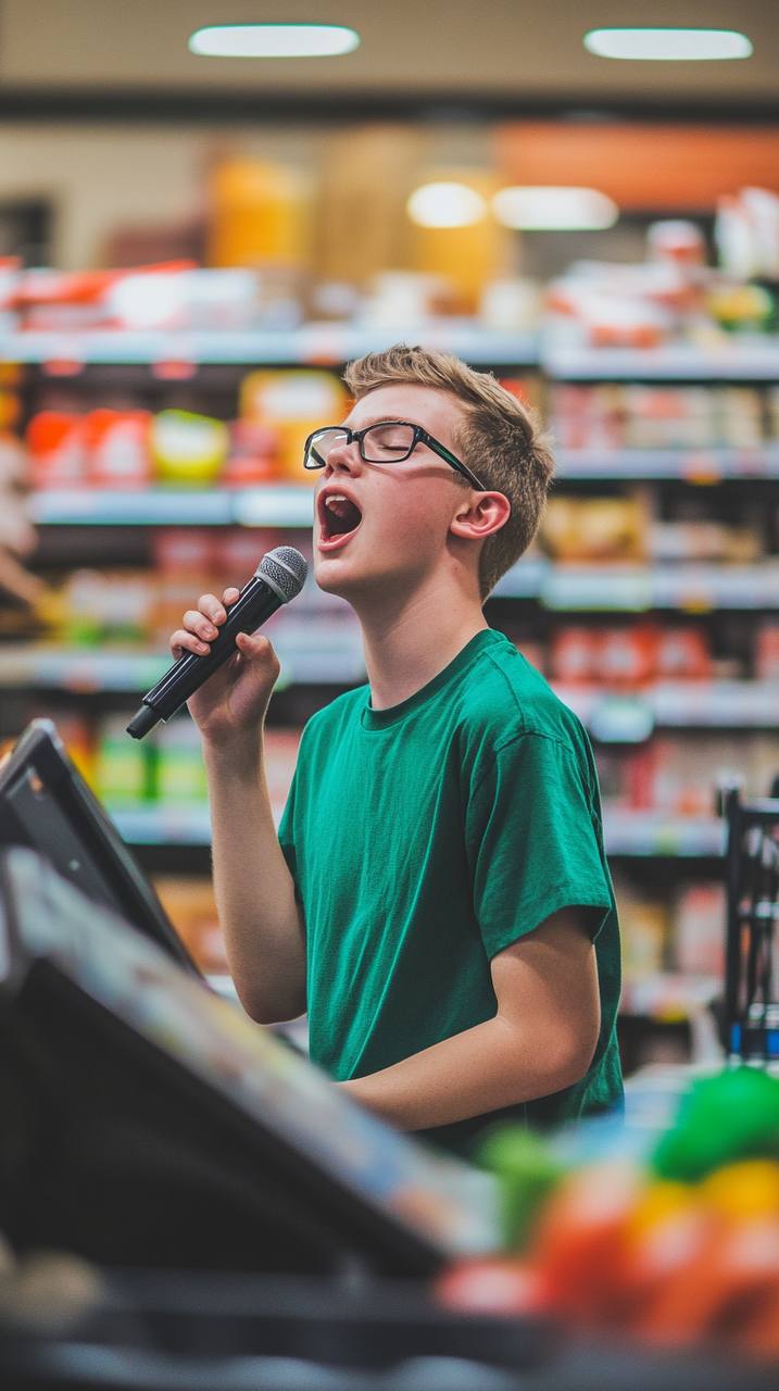 Singing Cashier Goes Viral After Soulful Serenade at Checkout Counter